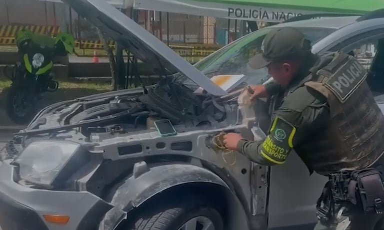 En el operativo también fueron incautados el vehículo utilizado para el transporte del alcaloide y un teléfono celular, elementos que ahora hacen parte del proceso investigativo.