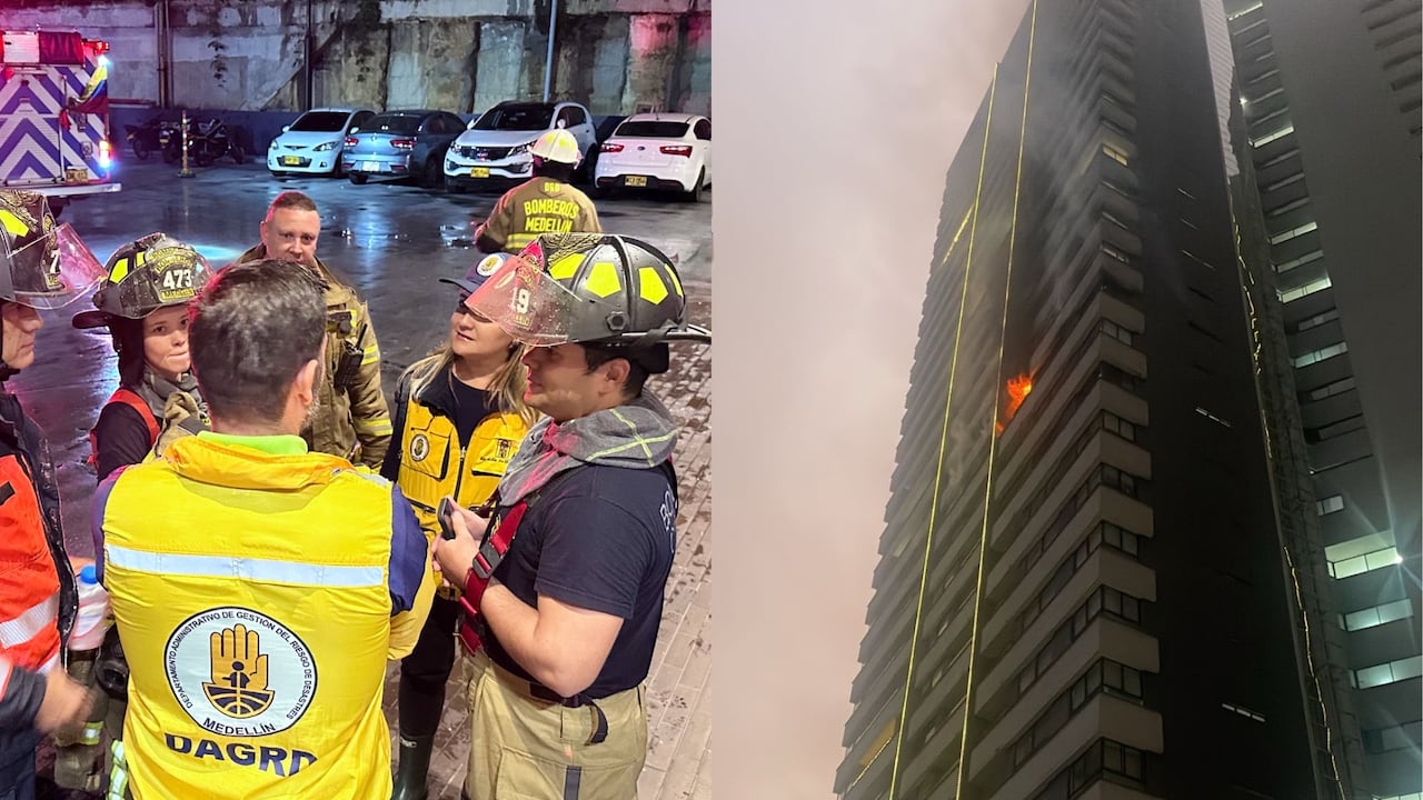 Autoridades investigan las causas de las llamas.