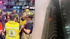 Autoridades investigan las causas de las llamas.