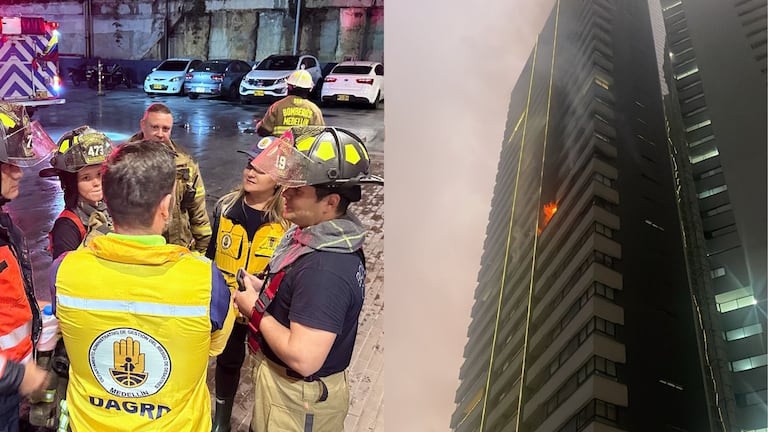 Autoridades investigan las causas de las llamas.