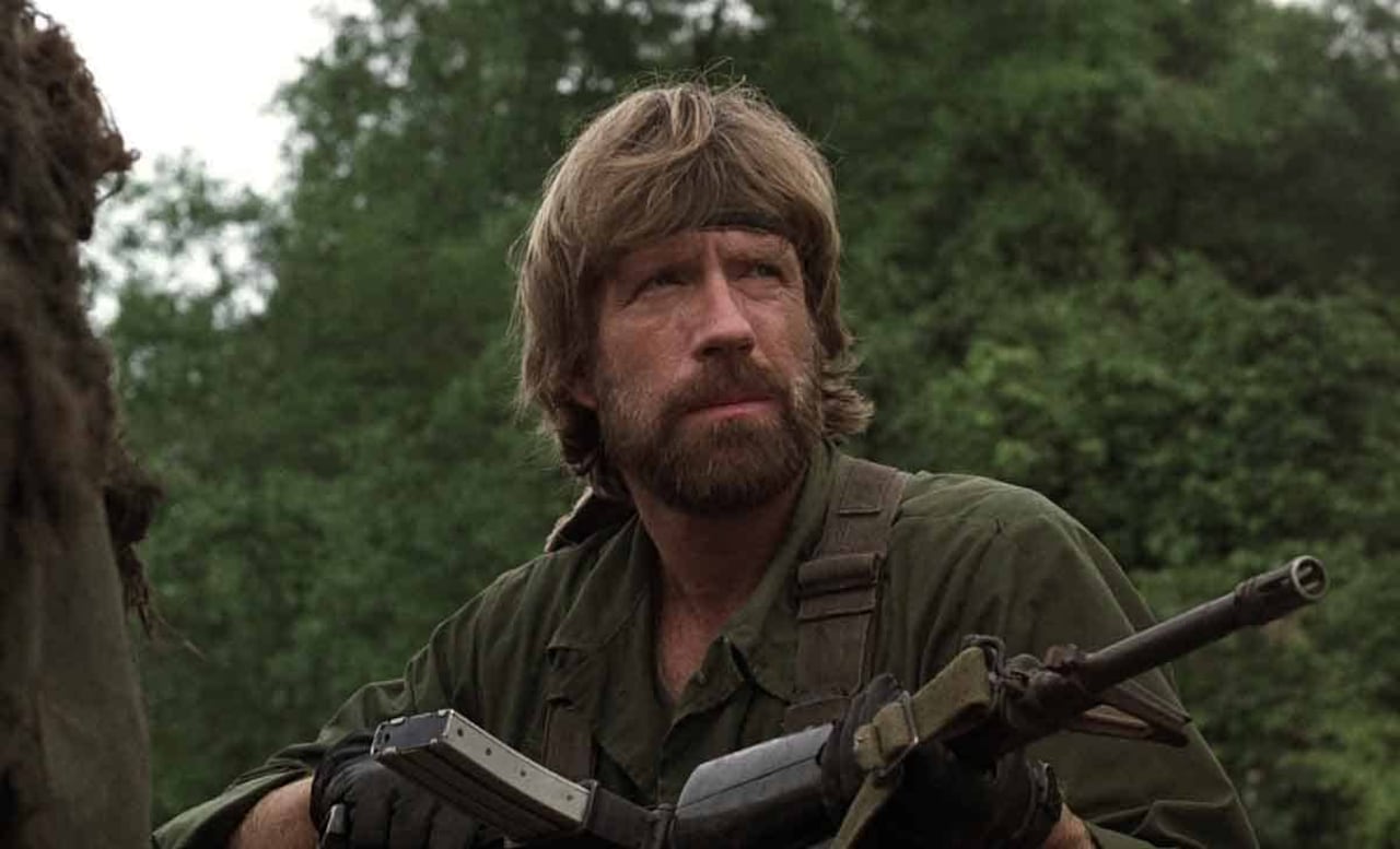 Chuck Norris en Desaparecido en Combate.