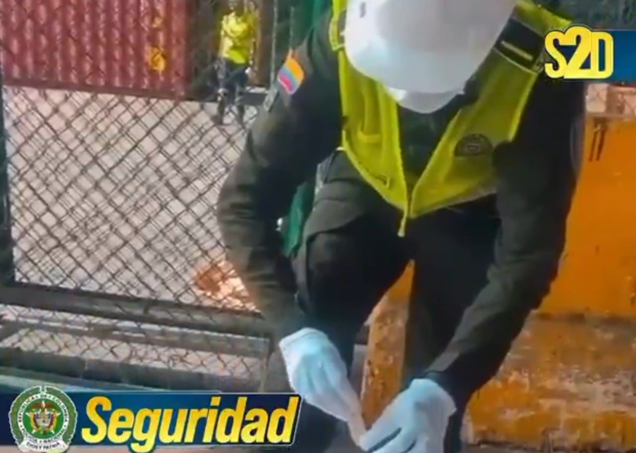 Incautación de cocaína