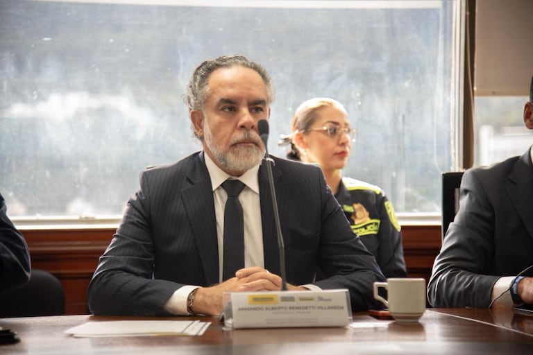 El ministro del Interior, Armando Benedetti.