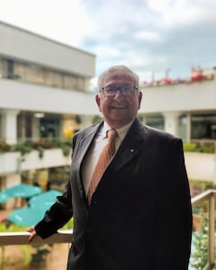 Ciro Aurelio Plata, fundador de Acecolombia y referente de los centros comerciales en Colombia.