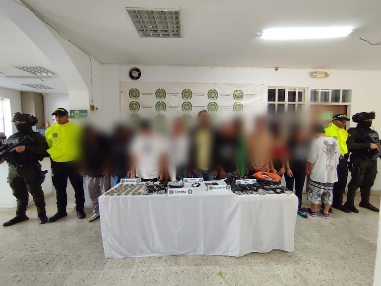 Golpe al microtráfico en Caicedonia y Palmira deja 14 capturas y un menor aprehendido