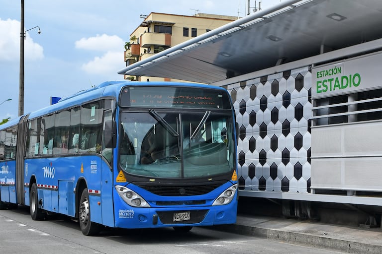 Este Jueves, 20 de Junio operaránuevamente el vagoón noertede la estación Estadio del Sistema de Trasporte Masivo Mio, la cual se encuentra ubicada en la calle 5 con cra 34 , Fotos Wirman Rios, EL PAIS