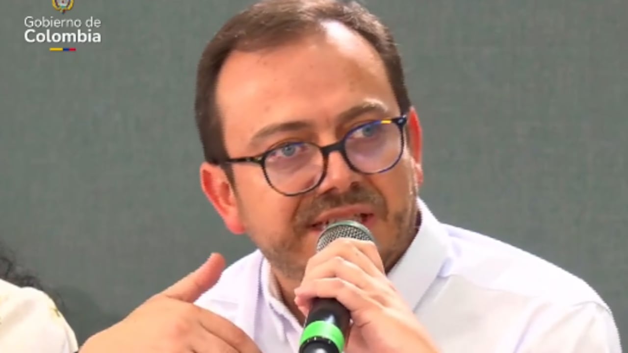 Felipe Durán, superintendente de Servicios Públicos, durante el consejo de ministros del 10 de febrero de 2026