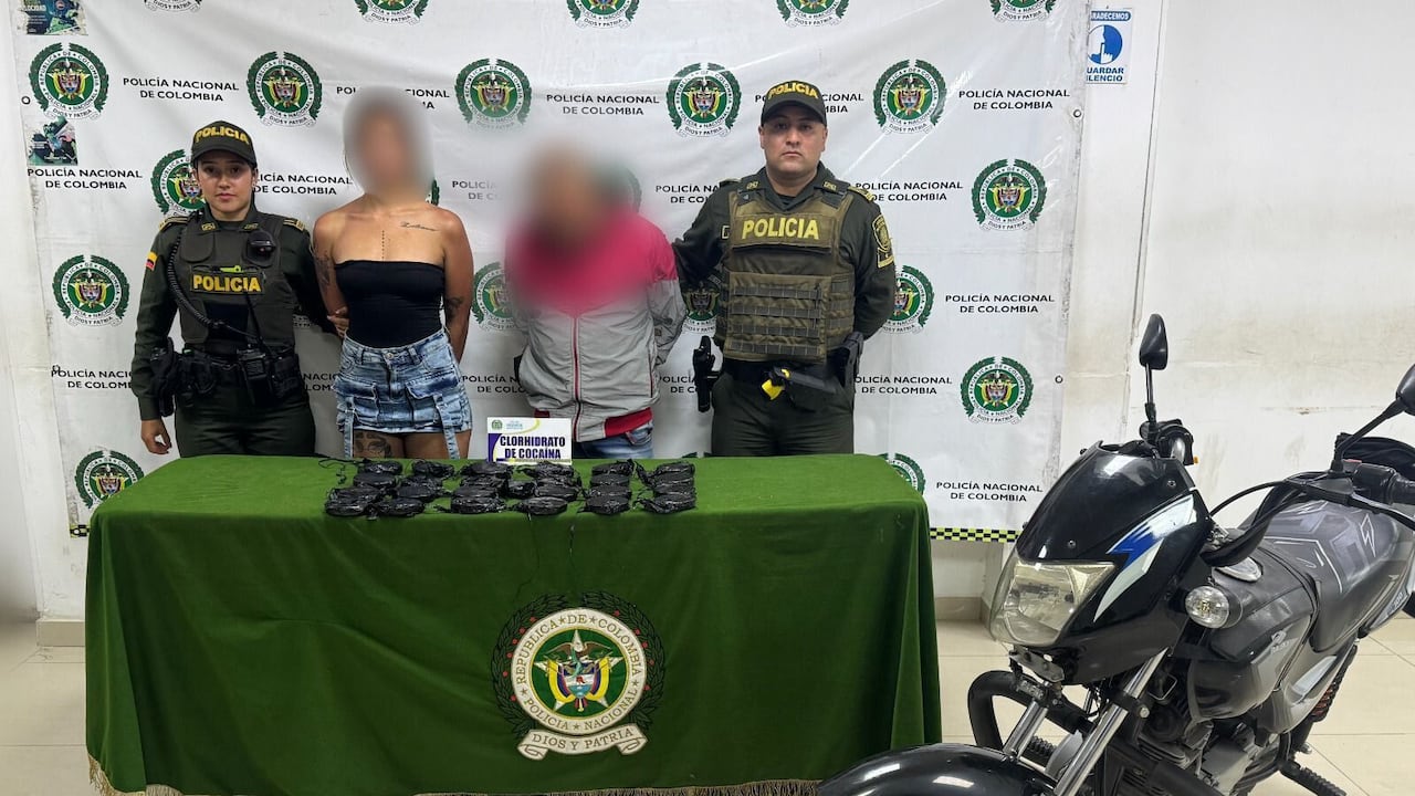 Las personas fueron sorprendidas gracias a los puntos de control dispuestos por las autoridades.