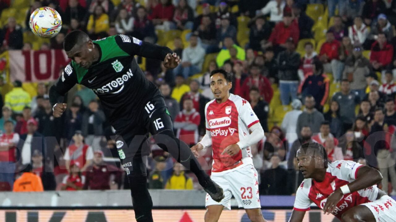 Nacional vs. Santa Fe por la fecha 13 de la Liga Betplay 2023