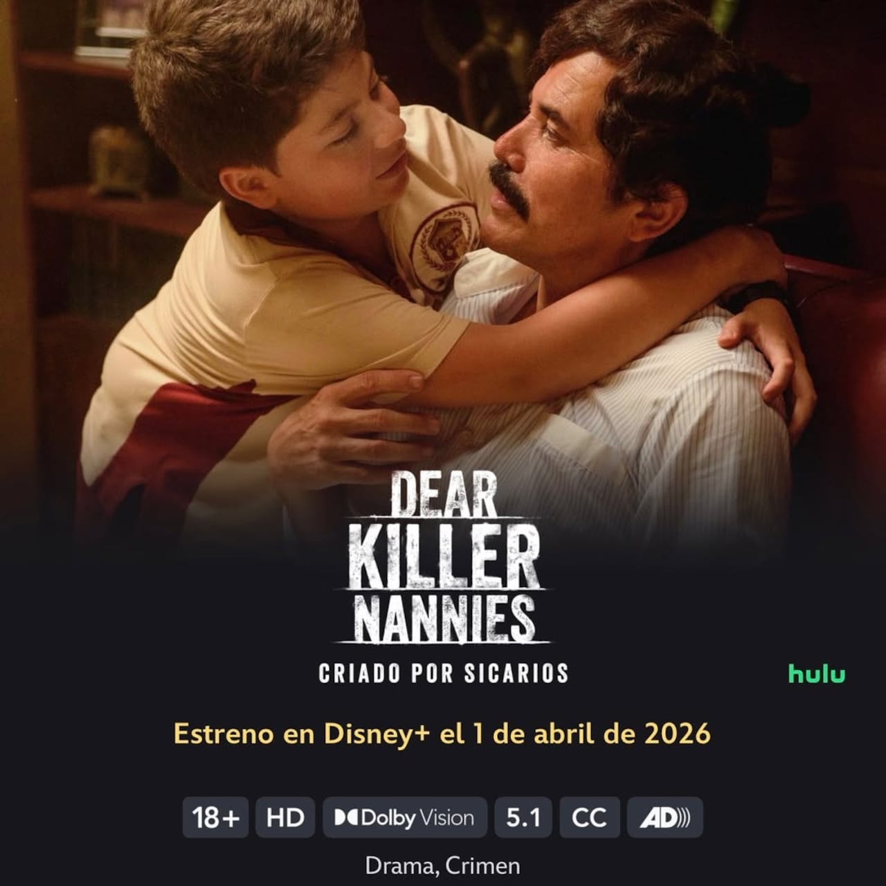 Dear Killer Nannies: Criado por sicarios, nueva serie sobre el hijo de Pablo Escobar.