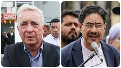 Álvaro Uribe e Iván Cepeda