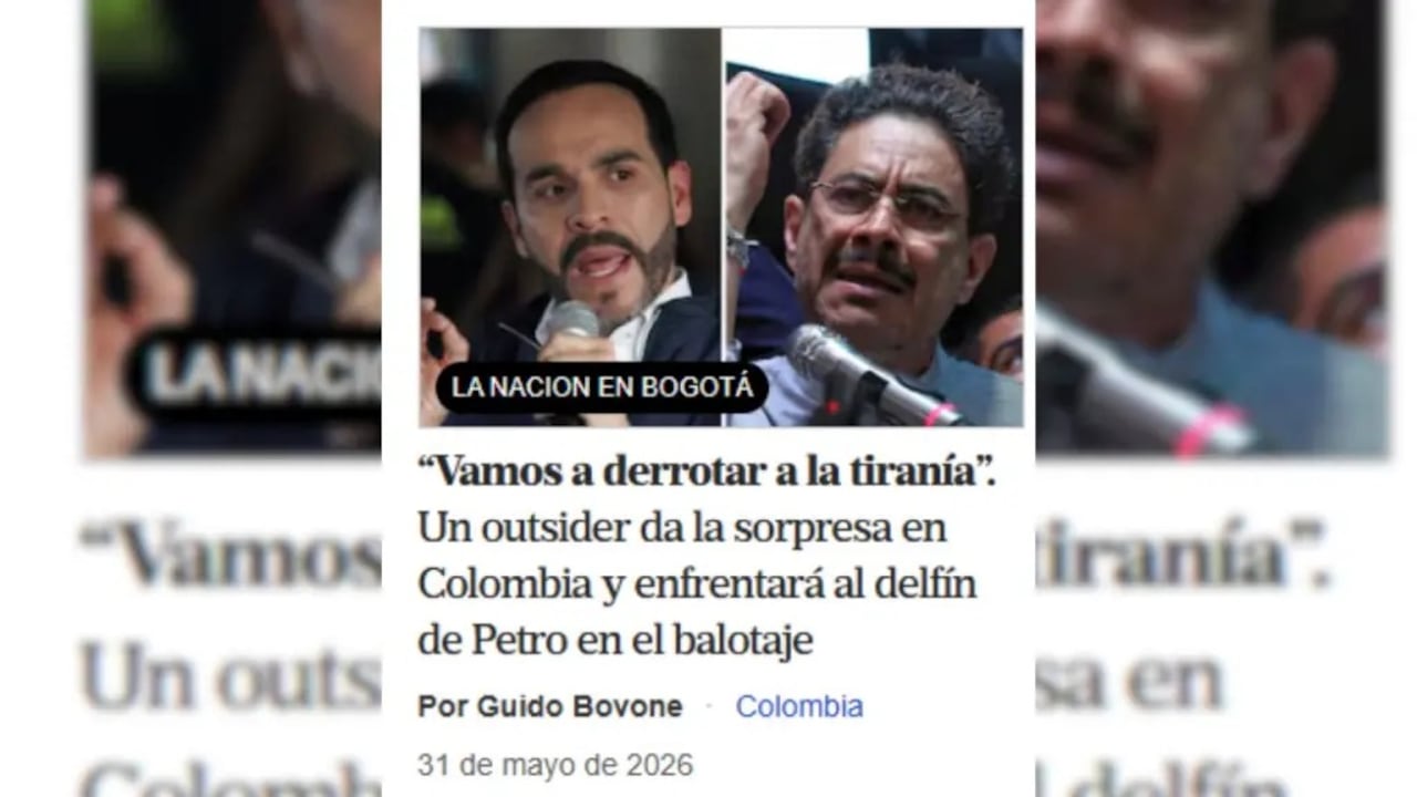 Periódicos, agencias y portales de distintos países siguieron de cerca los resultados de la primera vuelta presidencial en Colombia.
