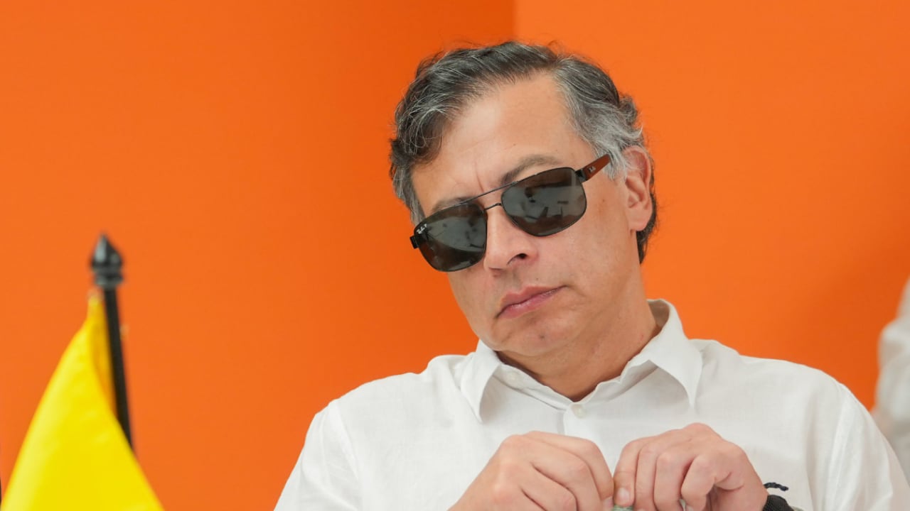 El presidente, Gustavo Petro, el primero de julio de 2026, en Roma (Italia)