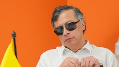 El presidente, Gustavo Petro, el primero de julio de 2026, en Roma (Italia)