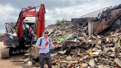 Miles de hogares en el Chocó fueron destruidos tras el terremoto.