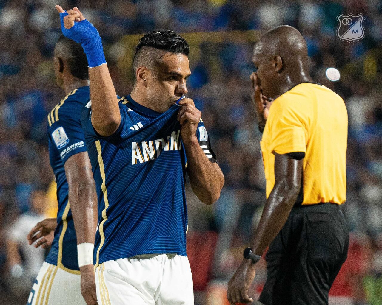 Falcao y su primer gol con Millonarios.