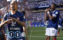 El conjunto galo liquida las acciones y ratifica su dominio en el debut.