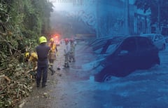 Organismos de socorro y autoridades locales atienden múltiples llamados por vías bloqueadas, pérdida de techos y cortes de energía.