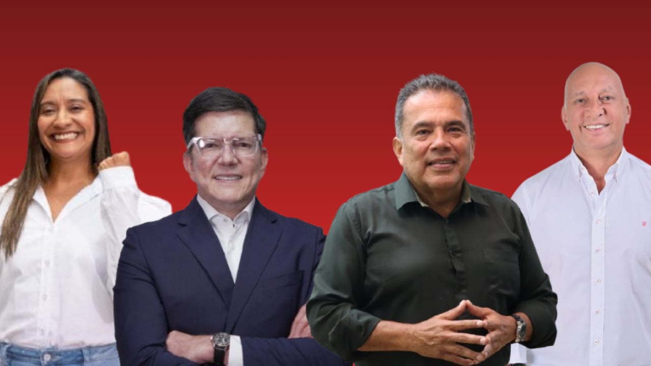 Ciclo de Debates 2026 con Ana Erazo por el Pacto Histórico; Wilson Ruíz por el partido Salvación Nacional.; Elmer Montaña por la Alianza Verde; Víctor Salcedo por el Partido de la U y Manuel Torres por el Partido Liberal.