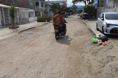 Habitantes del barrio El Diamante afirman haber realizado múltiples solicitudes sin respuesta para la reparación de esta calle en el oriente de Cali.