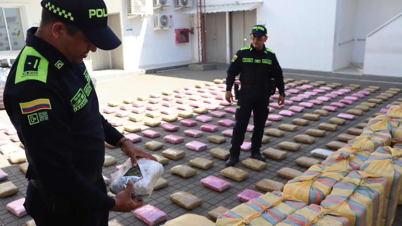 Cargamento de marihuana incautado