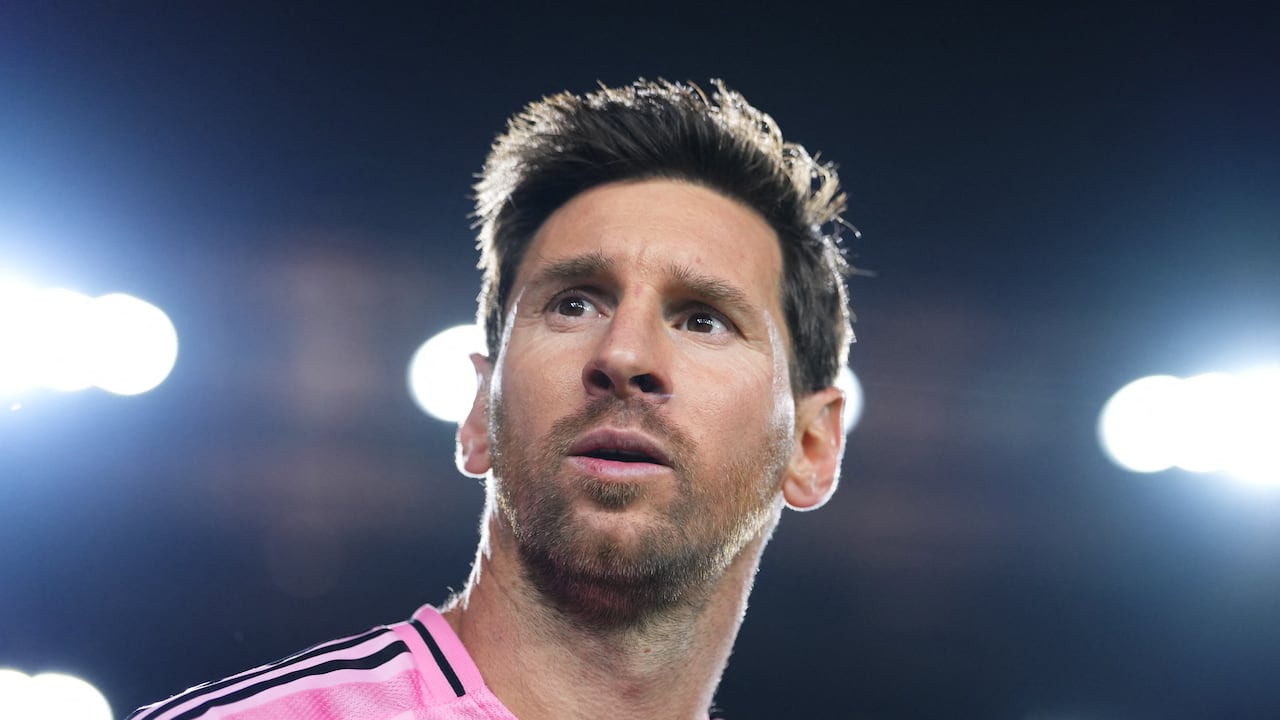 FORT LAUDERDALE, FLORIDA - NOVEMBER 29: Lionel Messi #10 of Inter Miami CF looks on following the Audi 2025 MLS Cup eastern conference final match between Inter Miami CF and New York City FC at Chase Stadium on November 29, 2025 in Fort Lauderdale, Florida. Rich Storry/Getty Images/AFP (Photo by Rich Storry / GETTY IMAGES NORTH AMERICA / Getty Images via AFP)