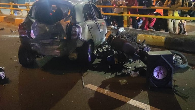 ccidente mortal en Cali: choque en la Autopista Suroriental deja víctimas.