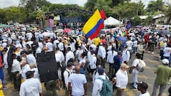 Miles de caleños marchan en el Día del Trabajo.