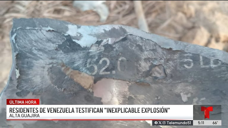 Explosión en costa de Venezuela genera alerta regional por presuntos restos de armamento de EE. UU.