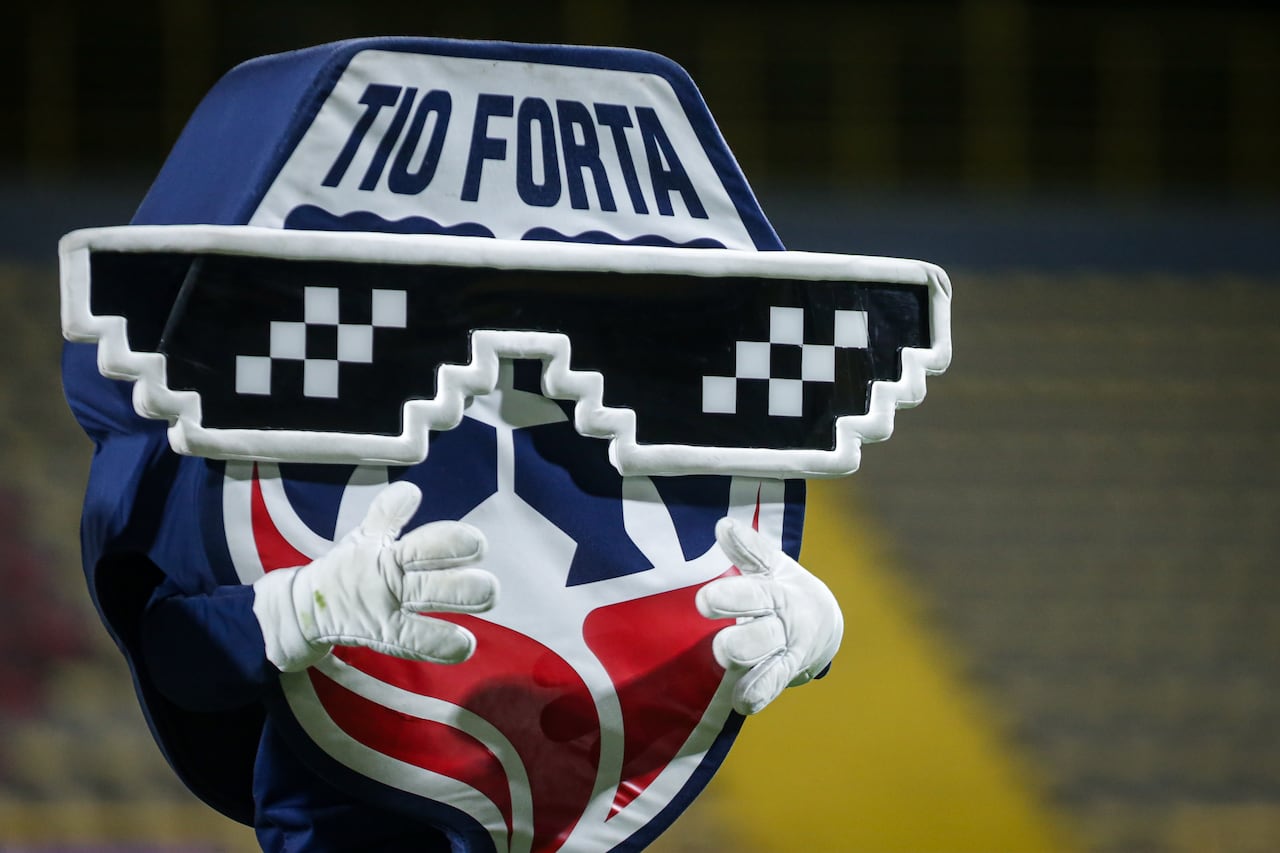 'Tio Forta' es la mascota oficial del club Fortaleza.