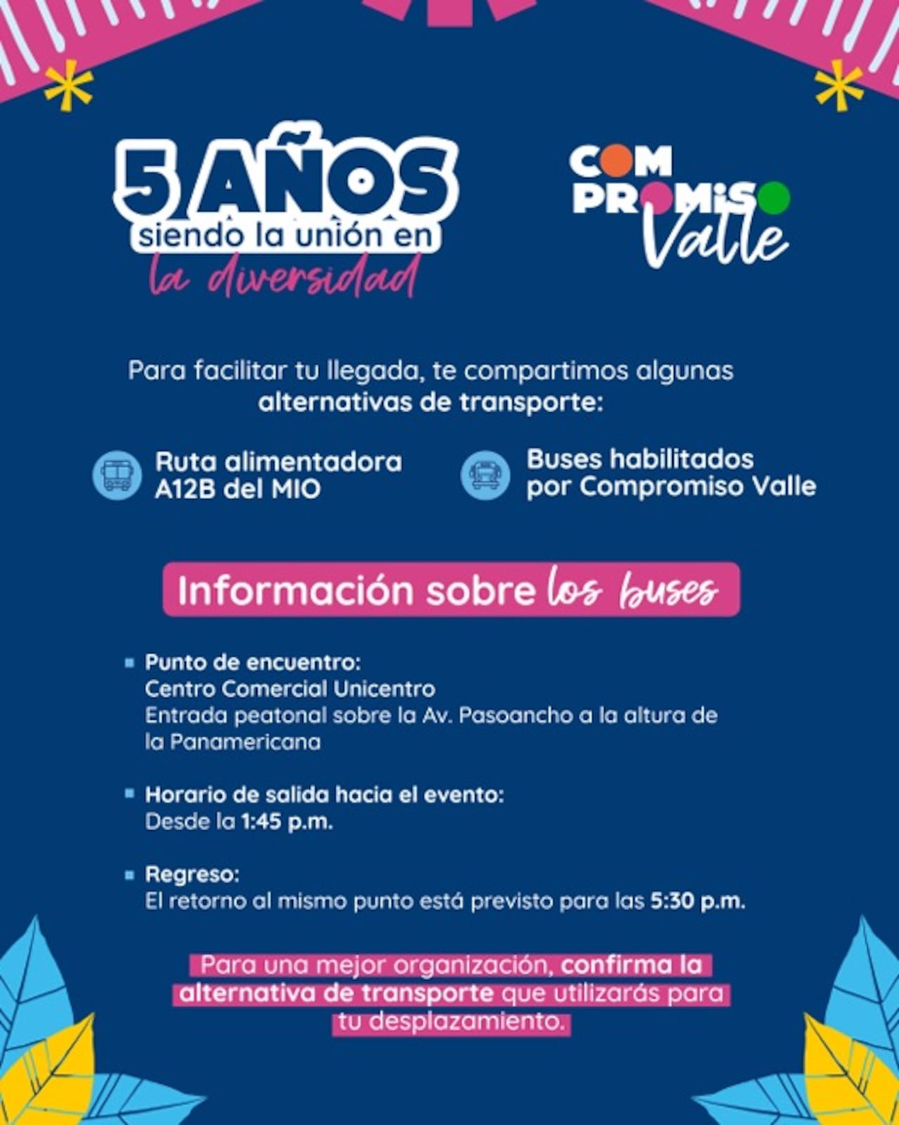 Compromiso Valle realizará evento especial en Cali