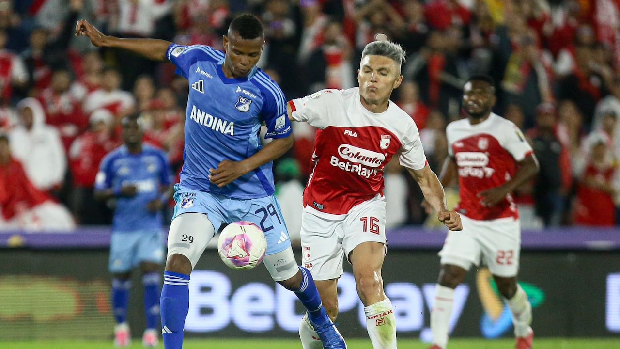 Santa Fe vs. Millonarios, este sábado 25 de octubre.