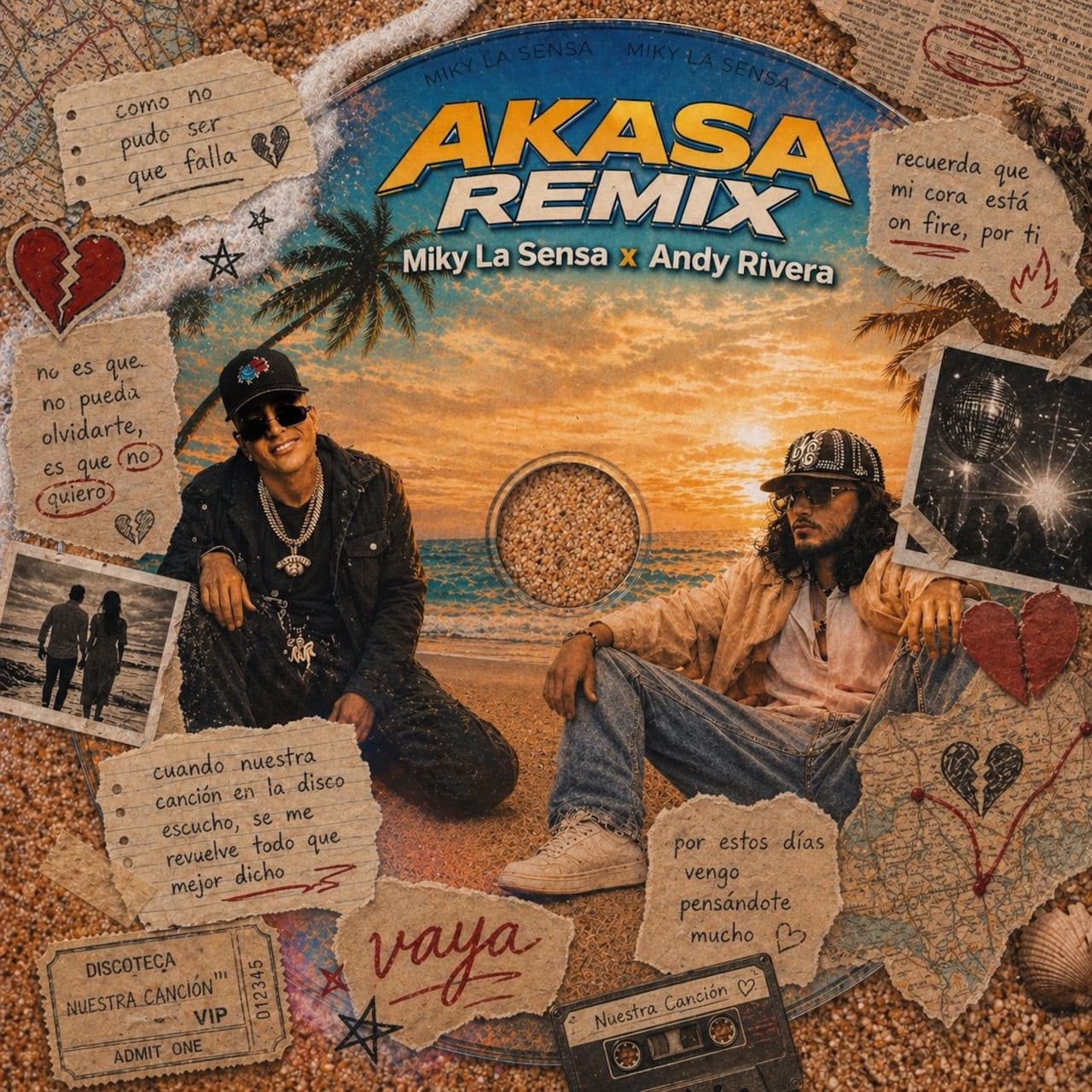 ¡Akasa ya tiene remix! Miky La Sensa suma a Andy Rivera en una canción de despecho y nostalgia.