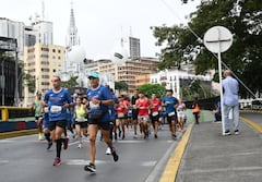 La carrera tuvo una distancia de 10 kilómetros y se corrió en la zona céntrica de la ciudad.