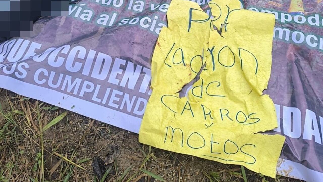 Este macabro hallazgo se dio en la mañana de este lunes 24 de noviembre, reportaron comunidades campesinas de El Tambo, Cauca.