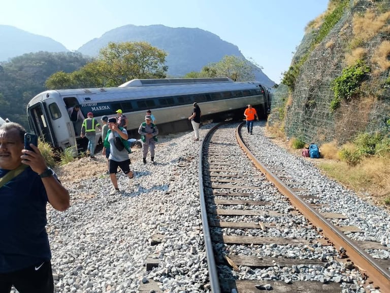 Accidente de tren en México