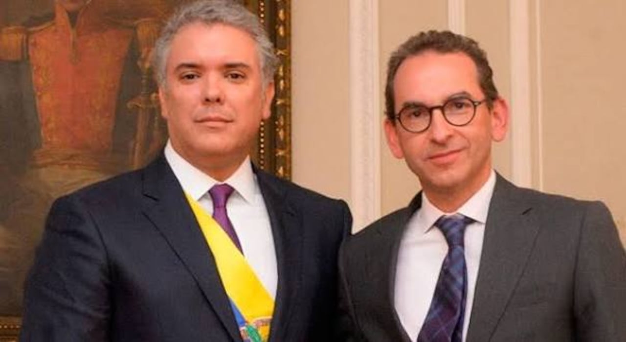 Exministro de Agricultura de Iván Duque, Andrés Valencia.