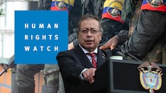 Gustavo Petro grupos criminales HRW