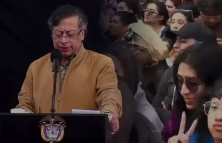 El presidente habló desde la Universidad Nacional sobre avances en educación superior.