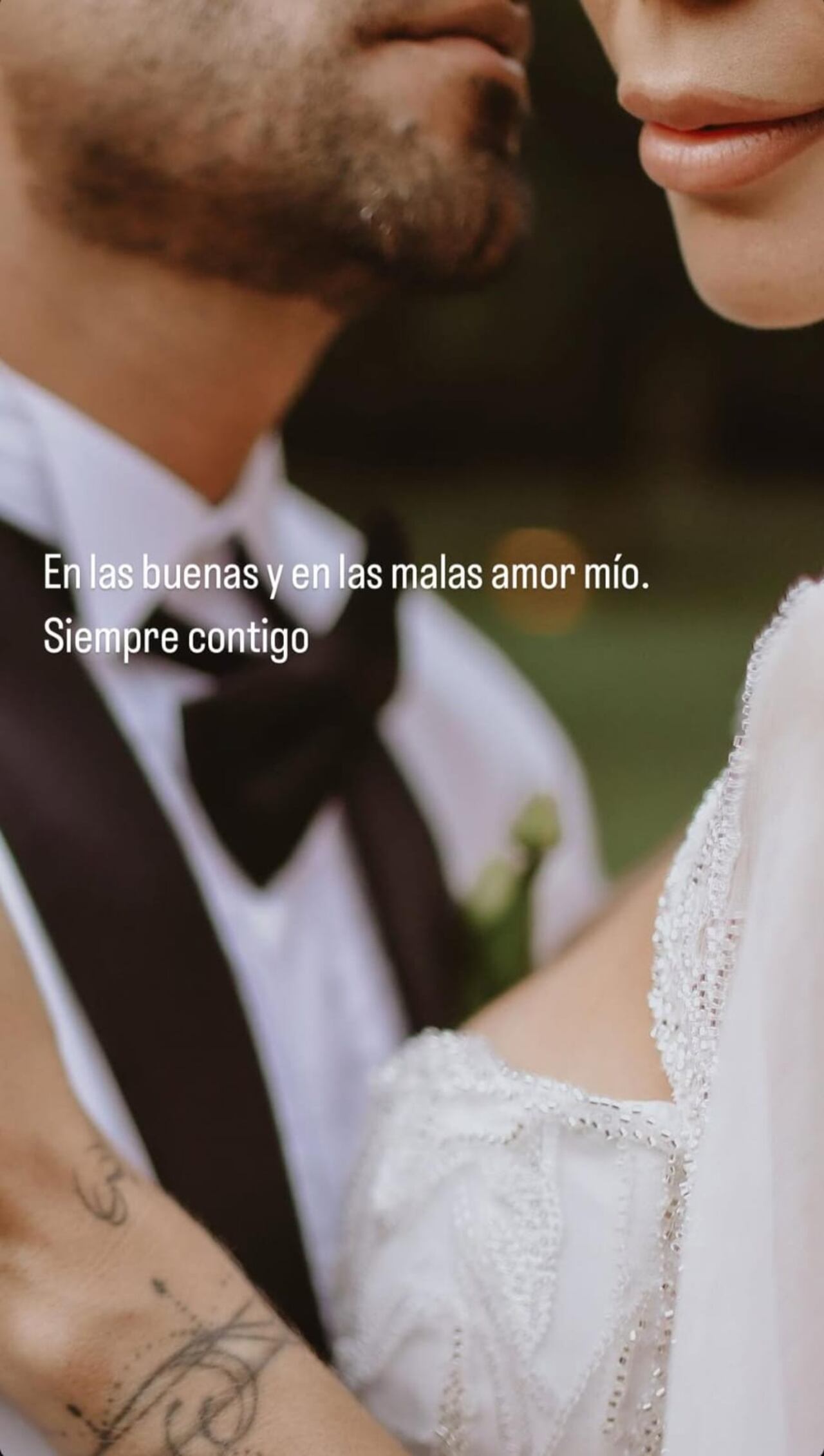 Historia publicada por el cantante 'Pipe' Calderón / Instagram: @pipecalderon