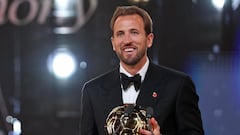 Harry Kane con el Balón de Oro 2026.