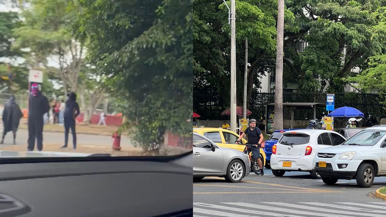 Presencia de capuchos en inmediaciones de la Universidad del Valle en Cali.