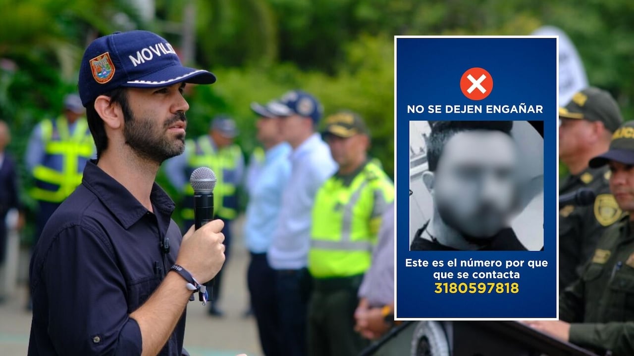 Ciudadanos denuncian que un hombre se hace pasar por familiar del secretario de Movilidad de Cali para ofrecer rebajas en multas de tránsito.