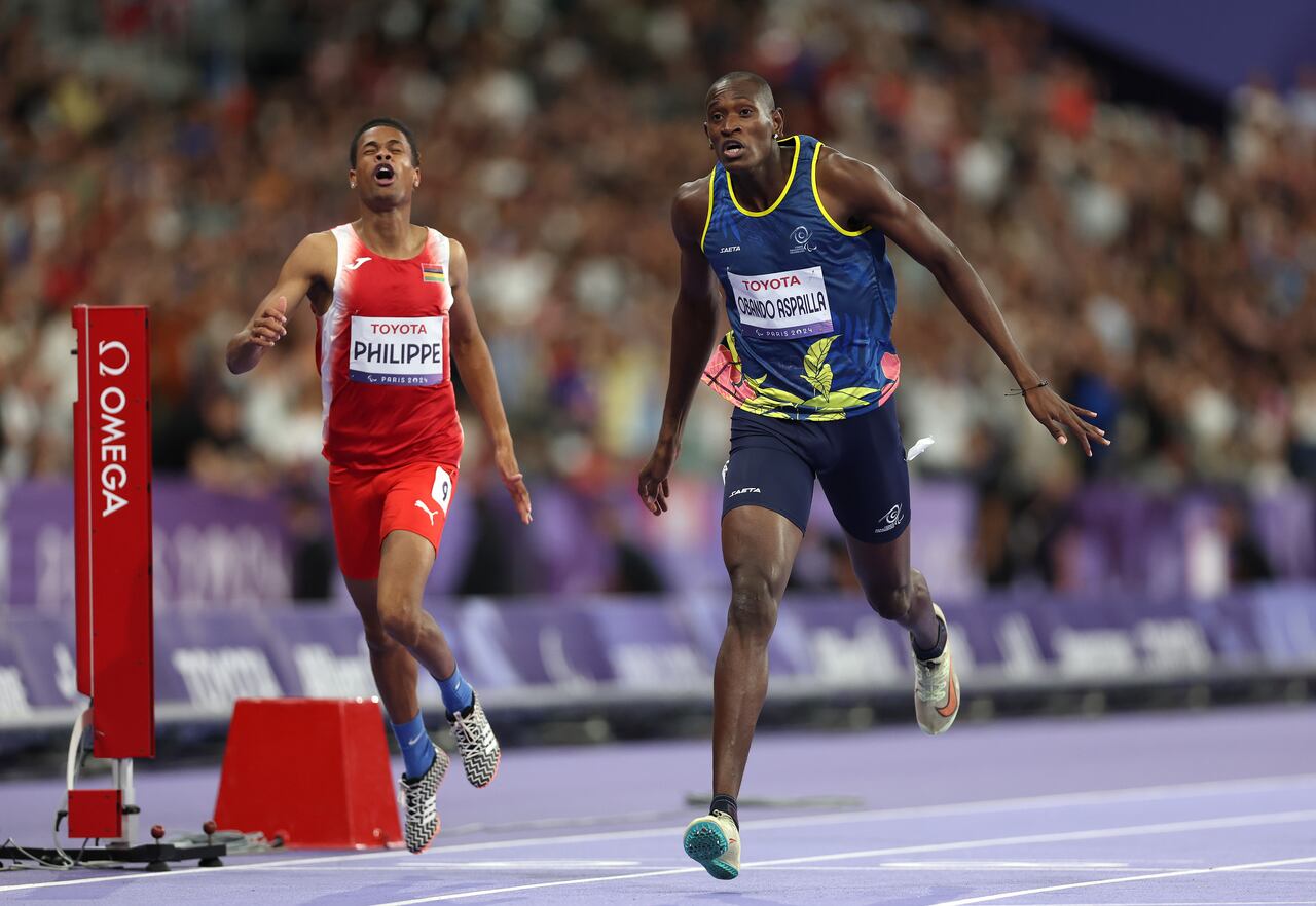 Jhon Sebastian Obando Asprilla, oro en la prueba de 400 metros planos, T20.