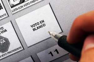 El voto en blanco en el Valle alcanzó el 6,03 % del total de la votación en la primera vuelta.