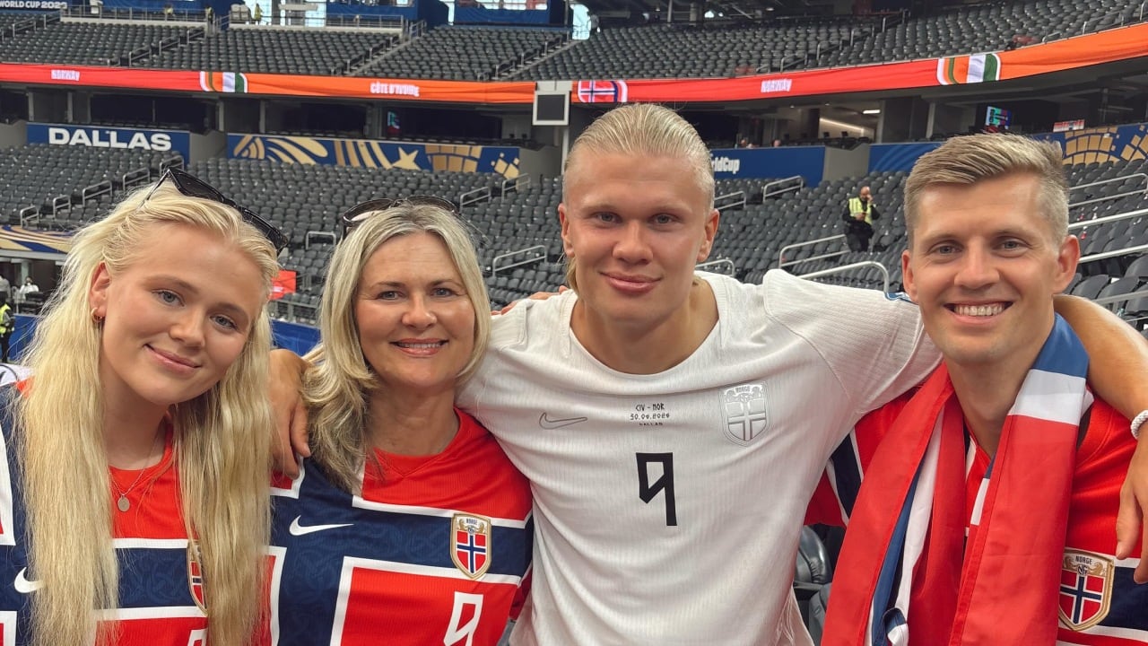Hermanos de Erling Haaland