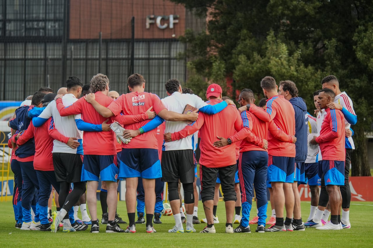 Selección Colombia inicia entrenamientos en Bogotá.