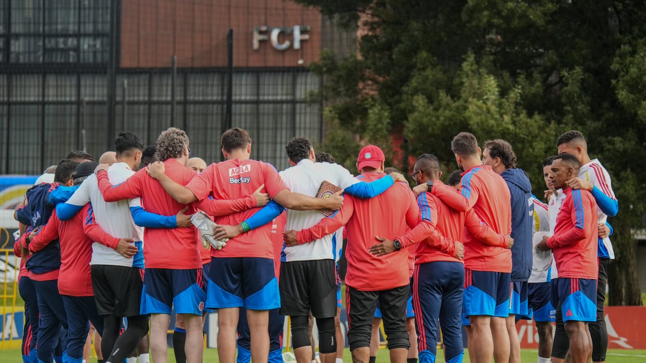 Selección Colombia inicia entrenamientos en Bogotá.
