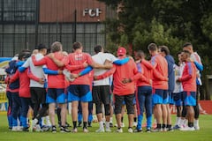 Selección Colombia inicia entrenamientos en Bogotá.