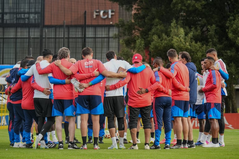 Selección Colombia inicia entrenamientos en Bogotá.